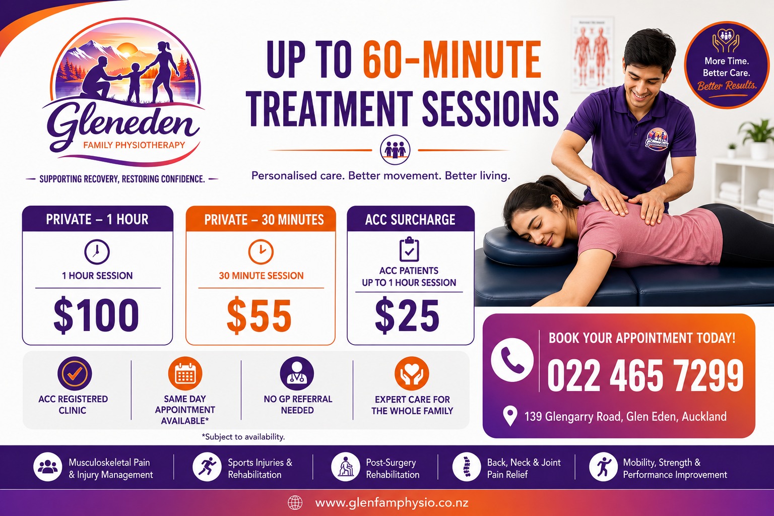 Family Physiotherapy Glen Eden